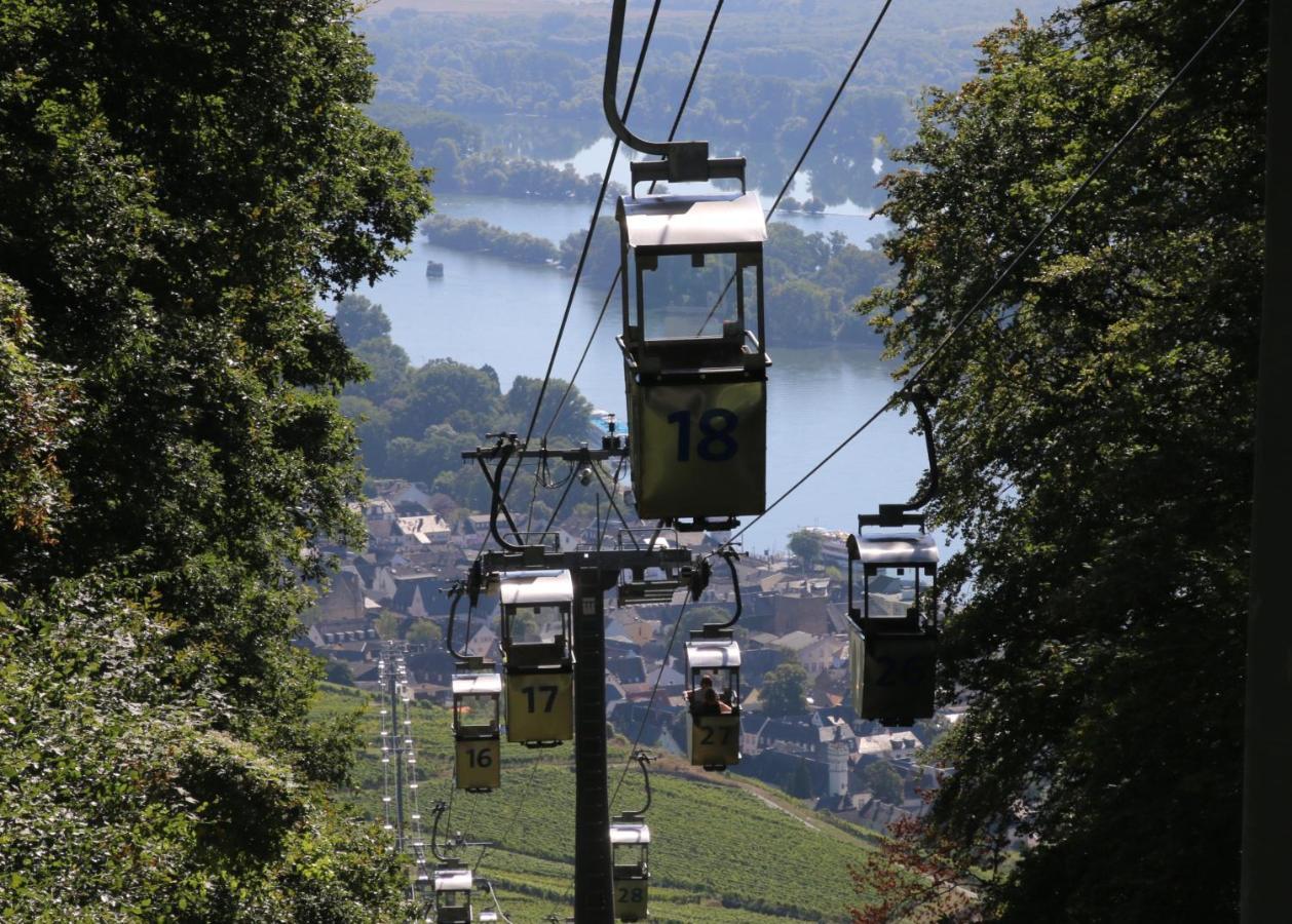 Hotel Trapp Rüdesheim nad Renem Zewnętrze zdjęcie